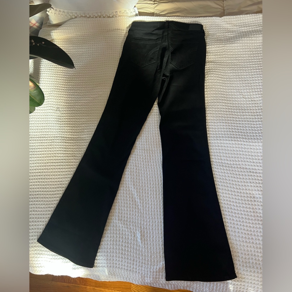 Hollister Women's Washed Black Bootcut Jeans 28L NWT - Picture 4 of 4
